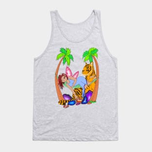 Agate Crystal Fairy Tank Top